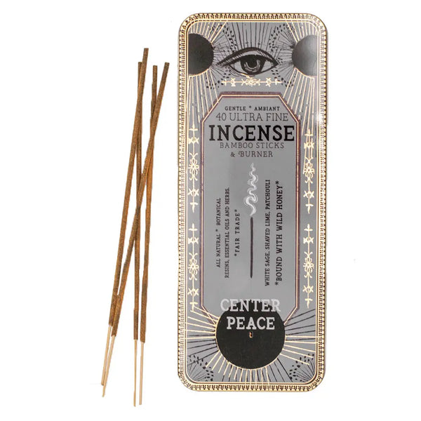 Center Peace Essential Oil + Honey  Incense Sticks