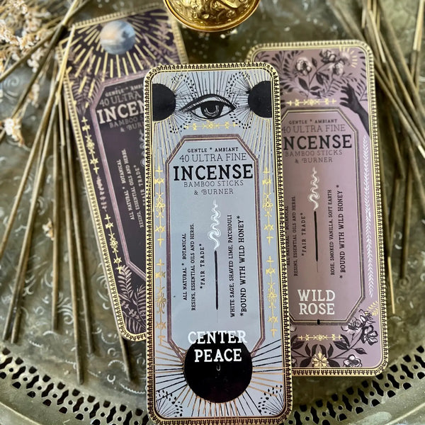 Center Peace Essential Oil + Honey  Incense Sticks