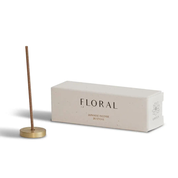 Lotus Japanese Incense Stick Set – 30 Sticks