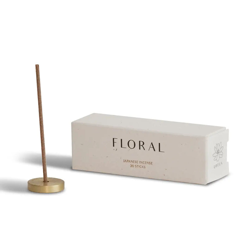Lotus Japanese Incense Stick Set – 30 Sticks