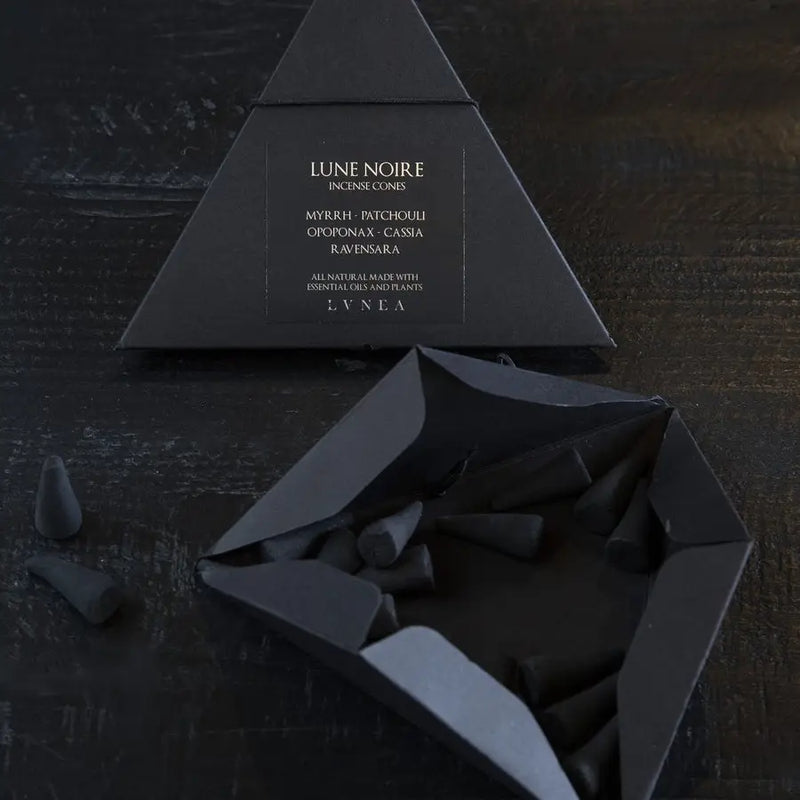 Lune Noire Essential Oil Incense Cones