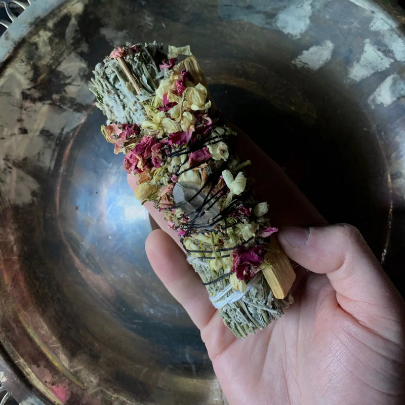 Mugwort and Palo Santo Smoke Wands