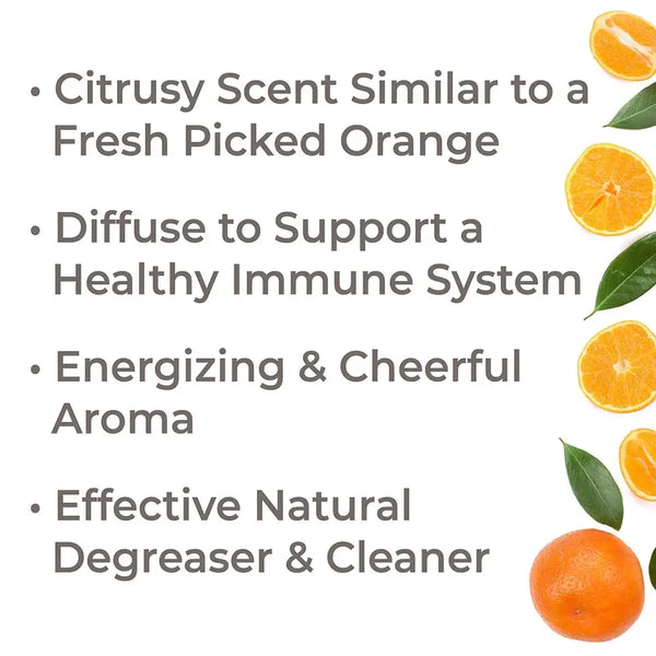 Organic Sweet Orange Essential Oil