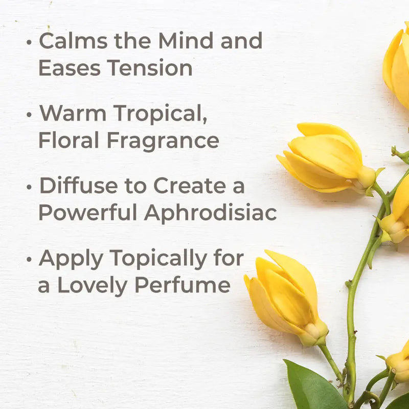 Organic Ylang Yang Essential Oil