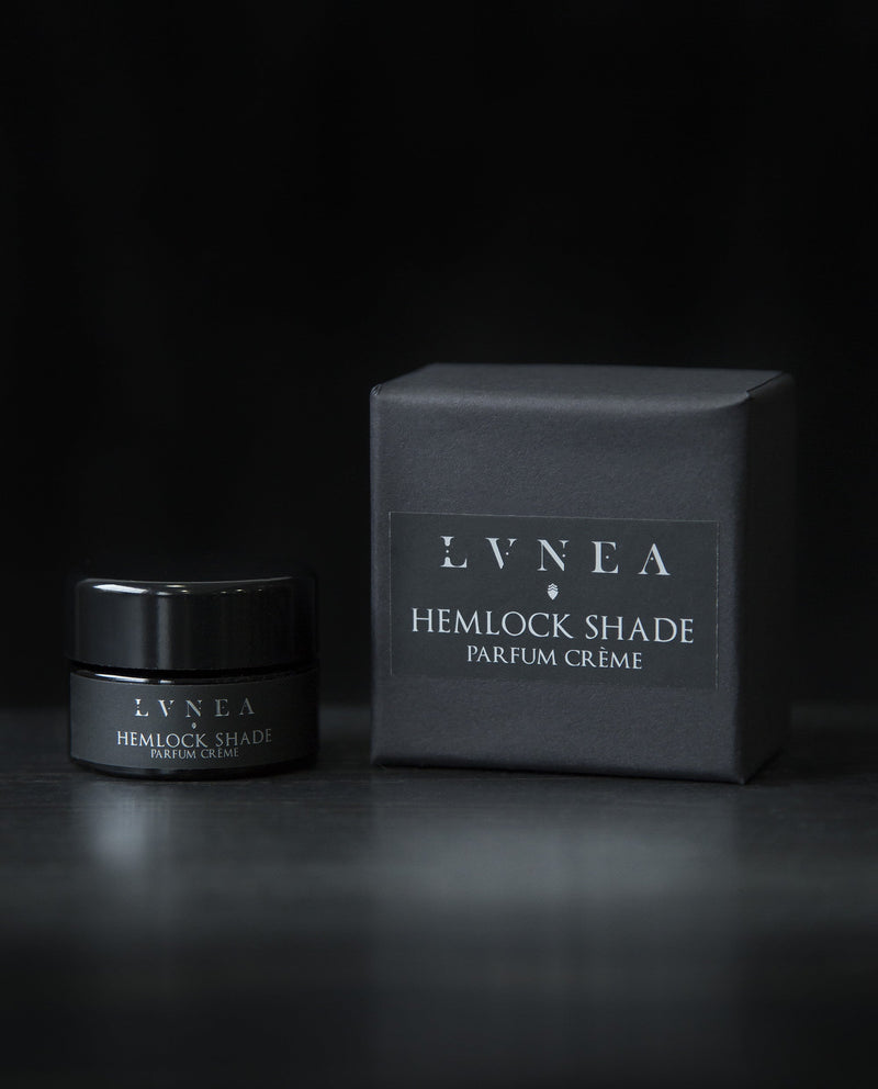HEMLOCK SHADE | Solid perfume - black spruce, hemlock, fir needle