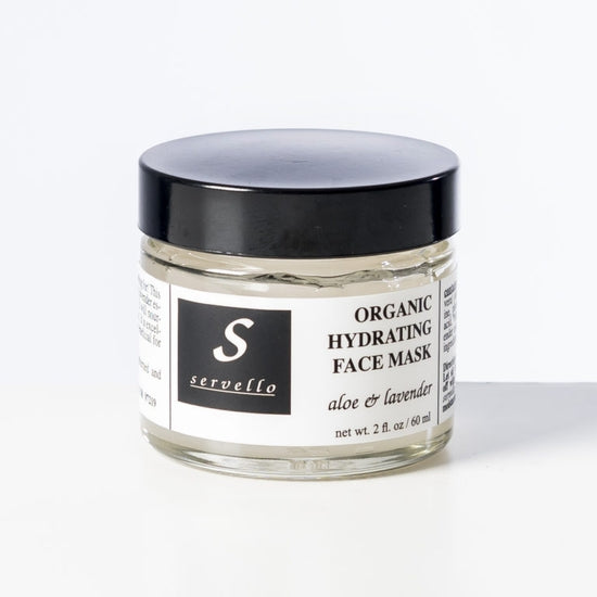 Organic Hydrating Face Mask Aloe + Lavender