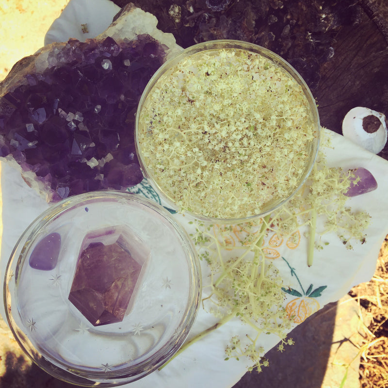 Elderflower + Amethyst Flower Essence