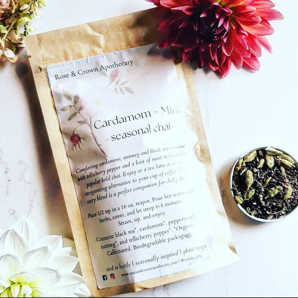 Cardamom + Mint Seasonal Chai