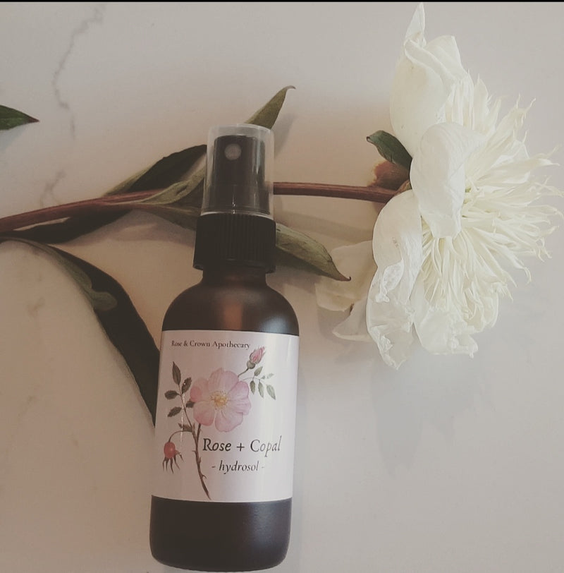 Rose + Copal Hydrosol Mist