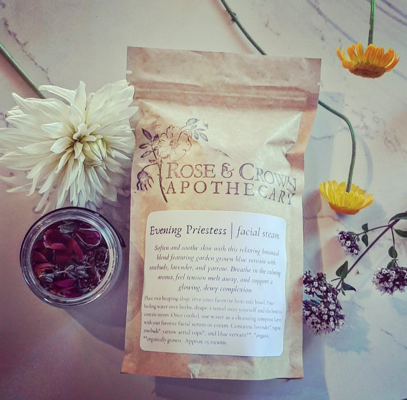 Evening Priestess facial steam