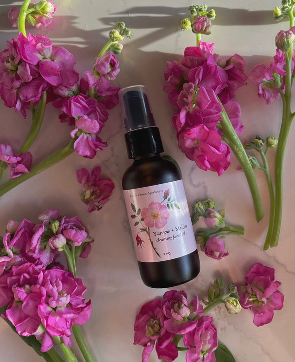 Yarrow + Mallow Cleansing Facial Oil